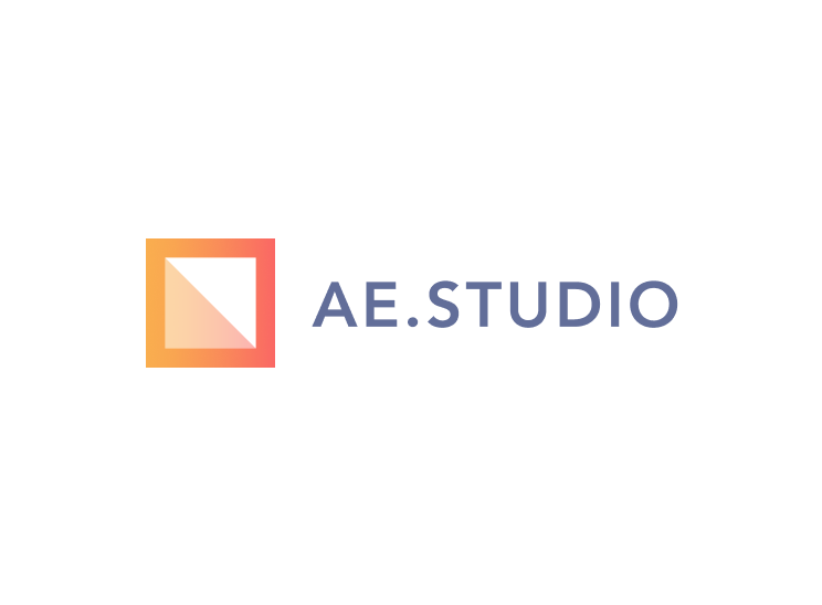 AE Studio logo on a white background