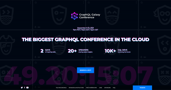 Join us at GraphQL Galaxy 2021!