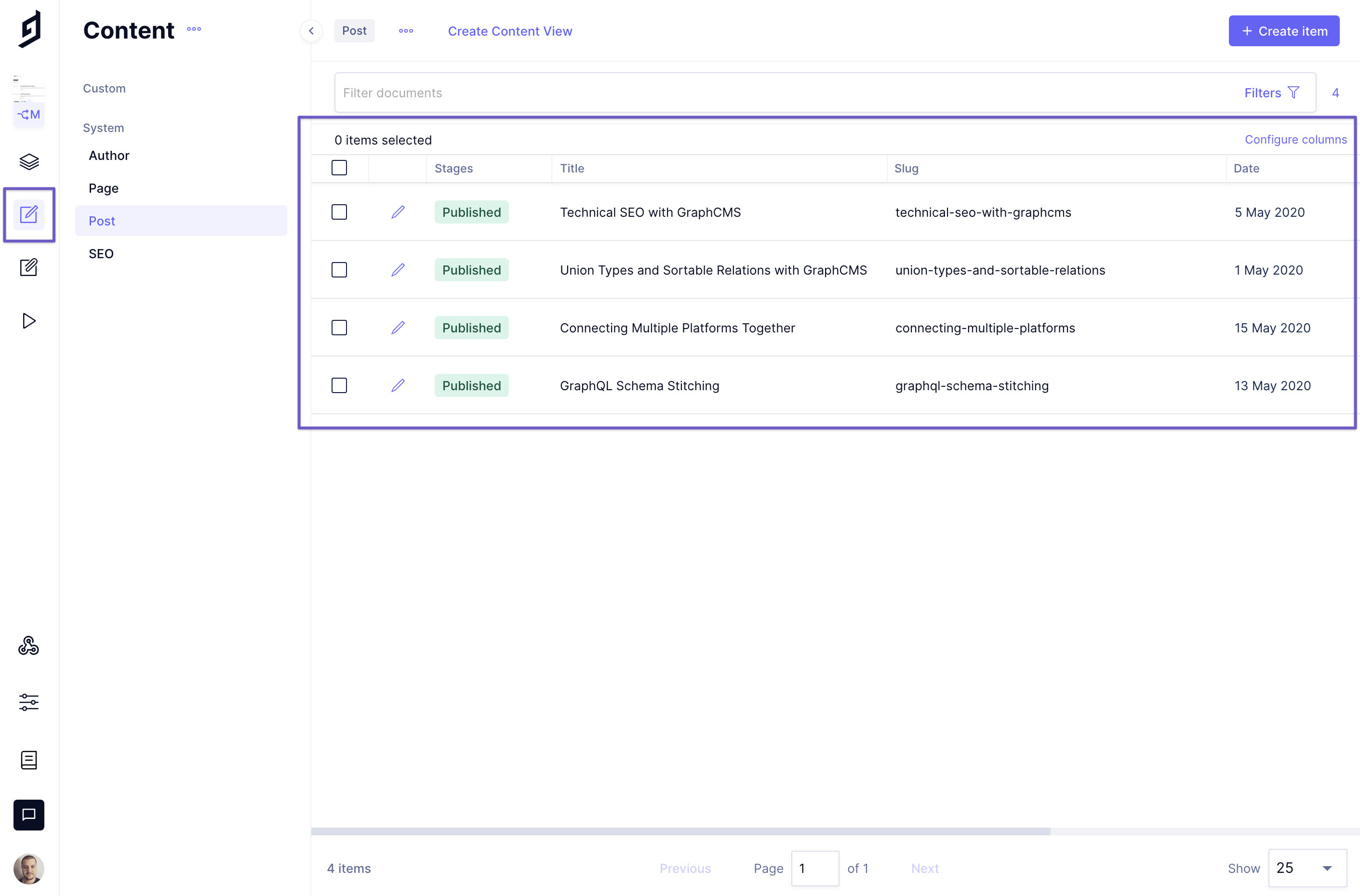 GraphCMS Content Editor